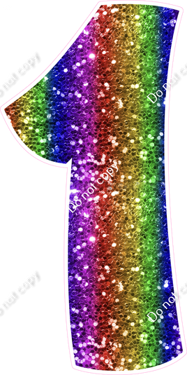 BBT 47" Individuals - Rainbow Sparkle 1