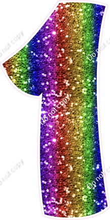 BBT 47" Individuals - Rainbow Sparkle 1