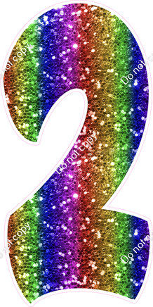 BBT 47" Individuals - Rainbow Sparkle 2