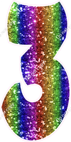 BBT 47" Individuals - Rainbow Sparkle 3