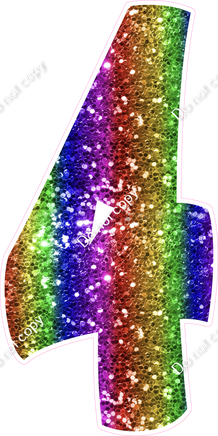 BBT 47" Individuals - Rainbow Sparkle 4