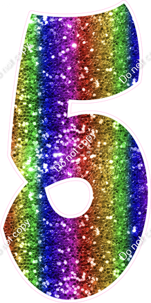 BBT 47" Individuals - Rainbow Sparkle 5