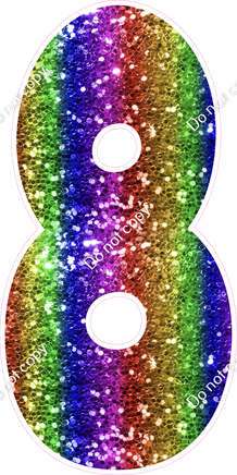 BBT 47" Individuals - Rainbow Sparkle 8