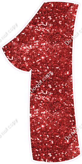 BBT 47" Individuals - Red Sparkle 1