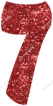 BBT 47" Individuals - Red Sparkle 7