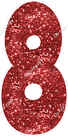 BBT 47" Individuals - Red Sparkle 8