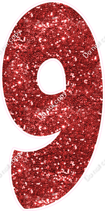 BBT 47" Individuals - Red Sparkle 9