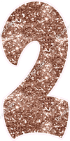 BBT 47" Individuals - Rose Gold Sparkle 2