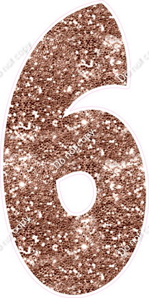 BBT 47" Individuals - Rose Gold Sparkle 6