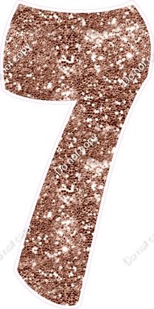 BBT 47" Individuals - Rose Gold Sparkle 7