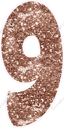 BBT 47" Individuals - Rose Gold Sparkle 9