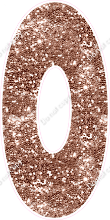 BBT 47" Individuals - Rose Gold Sparkle