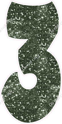 BBT 47" Individuals - Sage Sparkle 3