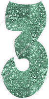 BBT 47" Individuals - Sea Foam Sparkle 3