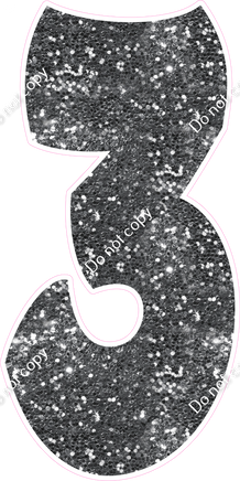 BBT 47" Individuals - Silver Sparkle 3