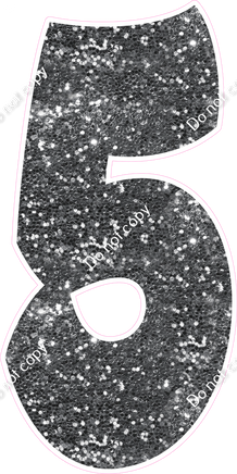 BBT 47" Individuals - Silver Sparkle 5