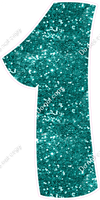 BBT 47" Individuals - Teal Sparkle 1