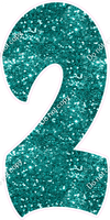 BBT 47" Individuals - Teal Sparkle 2