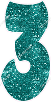 BBT 47" Individuals - Teal Sparkle 3