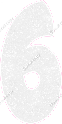 BBT 47" Individuals - White Sparkle 6
