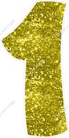 BBT 47" Individuals - Yellow Sparkle 1