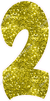 BBT 47" Individuals - Yellow Sparkle 2
