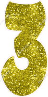 BBT 47" Individuals - Yellow Sparkle 3