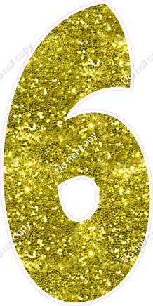 BBT 47" Individuals - Yellow Sparkle 6