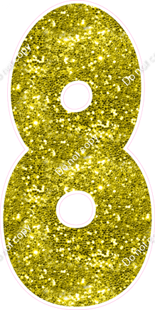 BBT 47" Individuals - Yellow Sparkle 8