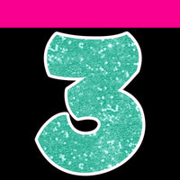 Sparkle - 12" BBT 41 pc Number Sets