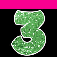 Sparkle - 12" BBT 41 pc Number Sets