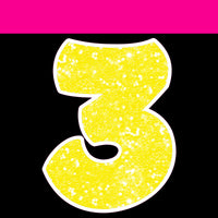 Sparkle - 12" BBT 41 pc Number Sets