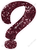 CU 23.5" Individuals - Burgundy Sparkle ?