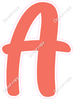 CU 23.5" Individuals - Flat Coral A