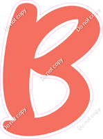 CU 23.5" Individuals - Flat Coral B