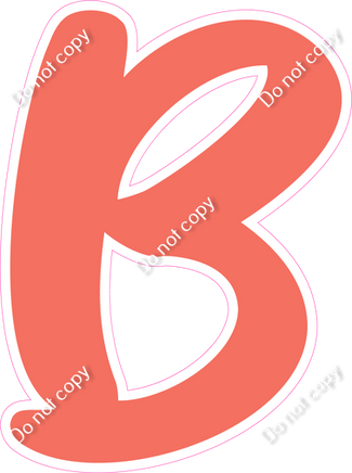 CU 23.5" Individuals - Flat Coral B