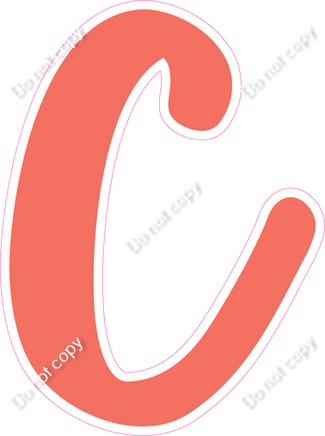 CU 23.5" Individuals - Flat Coral C