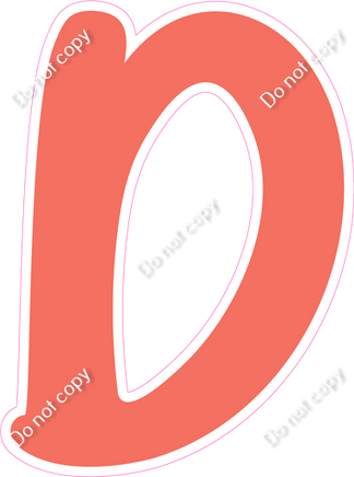 CU 23.5" Individuals - Flat Coral D