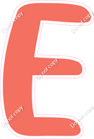 CU 23.5" Individuals - Flat Coral E