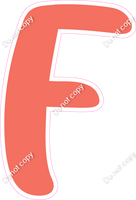 CU 23.5" Individuals - Flat Coral F