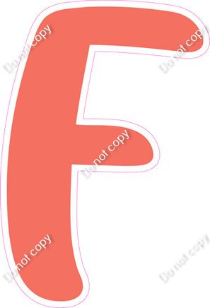 CU 23.5" Individuals - Flat Coral F