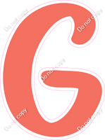 CU 23.5" Individuals - Flat Coral G