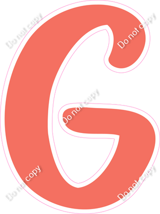 CU 23.5" Individuals - Flat Coral G