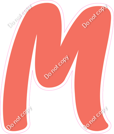 CU 23.5" Individuals - Flat Coral M