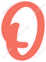 CU 23.5" Individuals - Flat Coral O