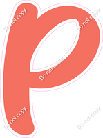 CU 23.5" Individuals - Flat Coral P