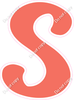 CU 23.5" Individuals - Flat Coral S