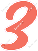 CU 23.5" Individuals - Flat Coral 3