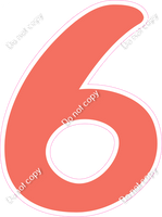 CU 23.5" Individuals - Flat Coral 6