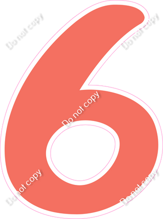 CU 23.5" Individuals - Flat Coral 6